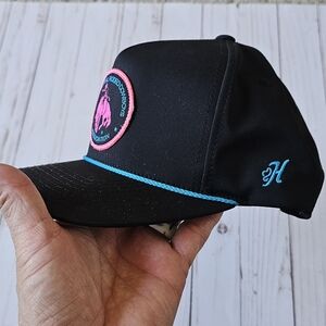 Hooey Black and Pink Hat